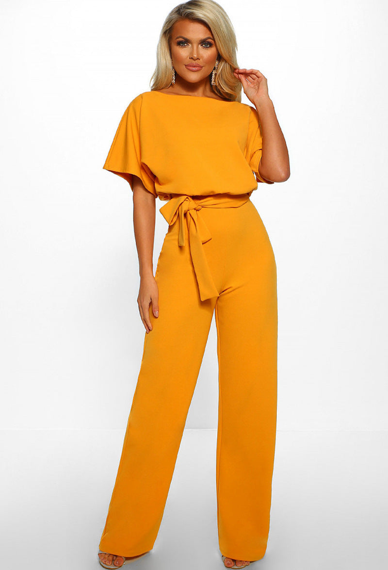 Fashion lace-up jumpsuit 7 kleuren - PrizQ