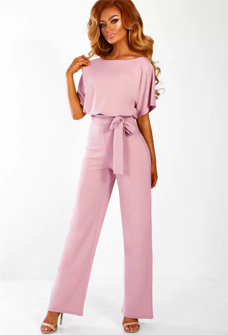 Fashion lace-up jumpsuit 7 kleuren - PrizQ