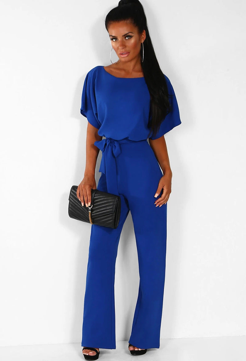Fashion lace-up jumpsuit 7 kleuren - PrizQ