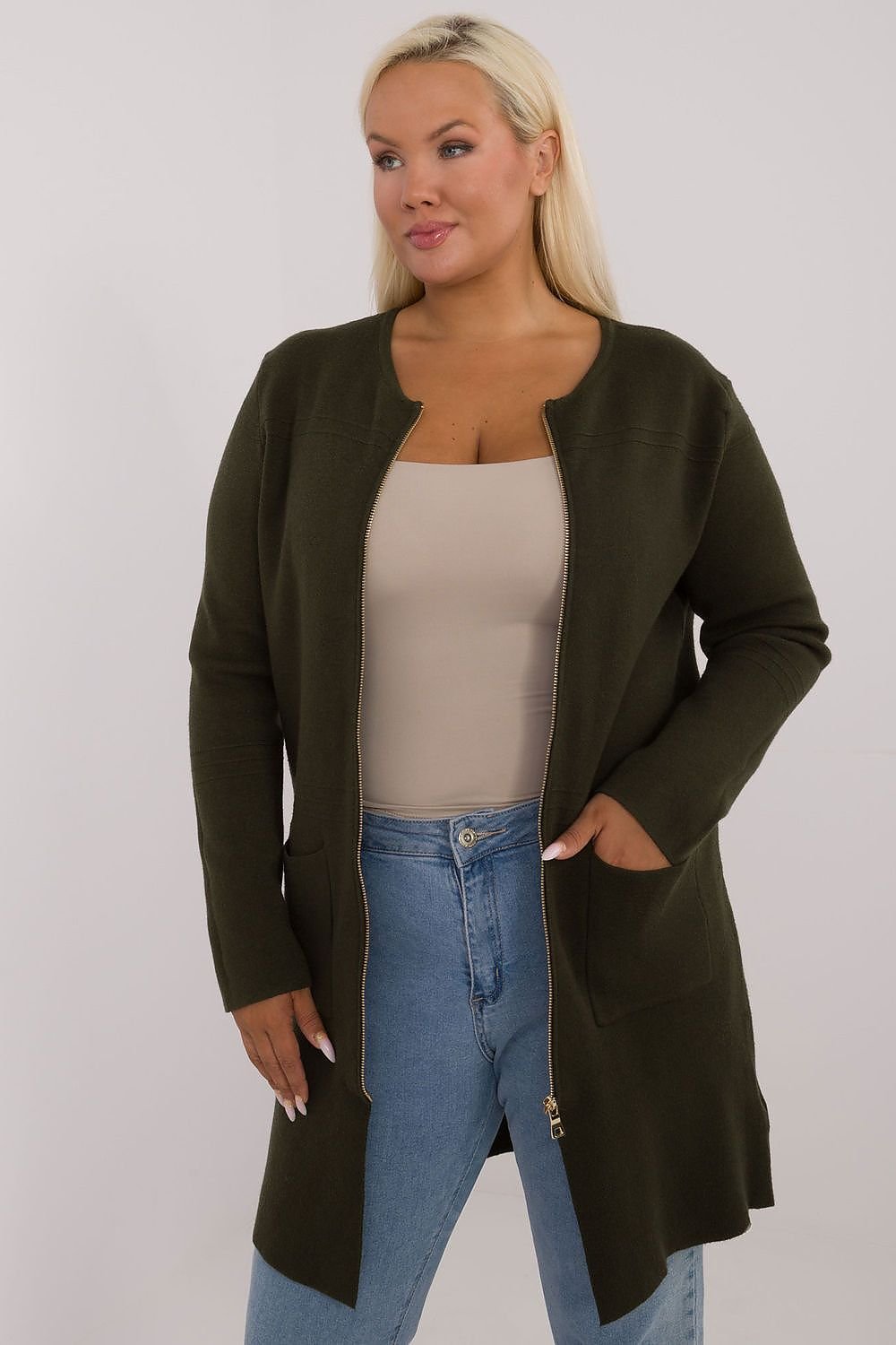 sweater plus size model 201384 Factory Price