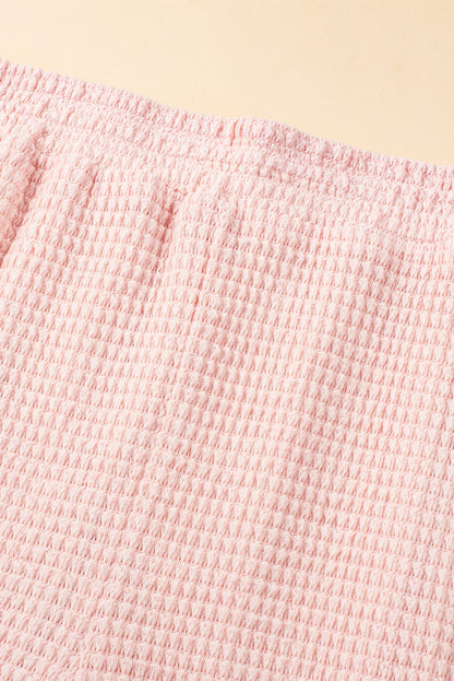 Roze tweedelige kledingset kort - PrizQ