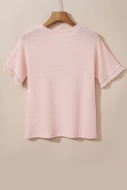 Roze tweedelige kledingset kort - PrizQ