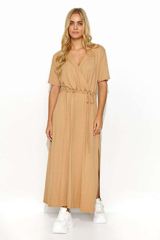 Day dress model 193218 Makadamia