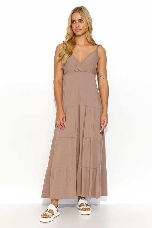 Day dress model 194319 Makadamia