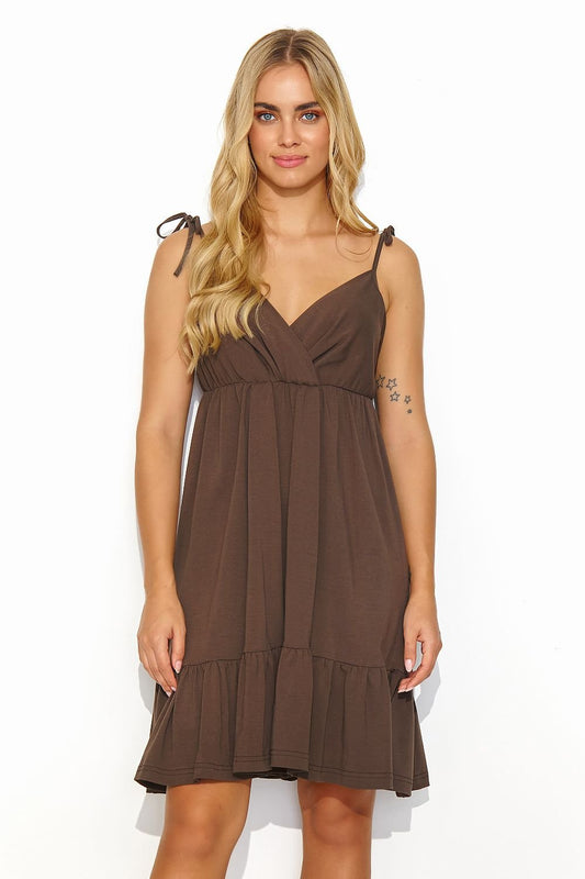 Day dress model 194339 Makadamia