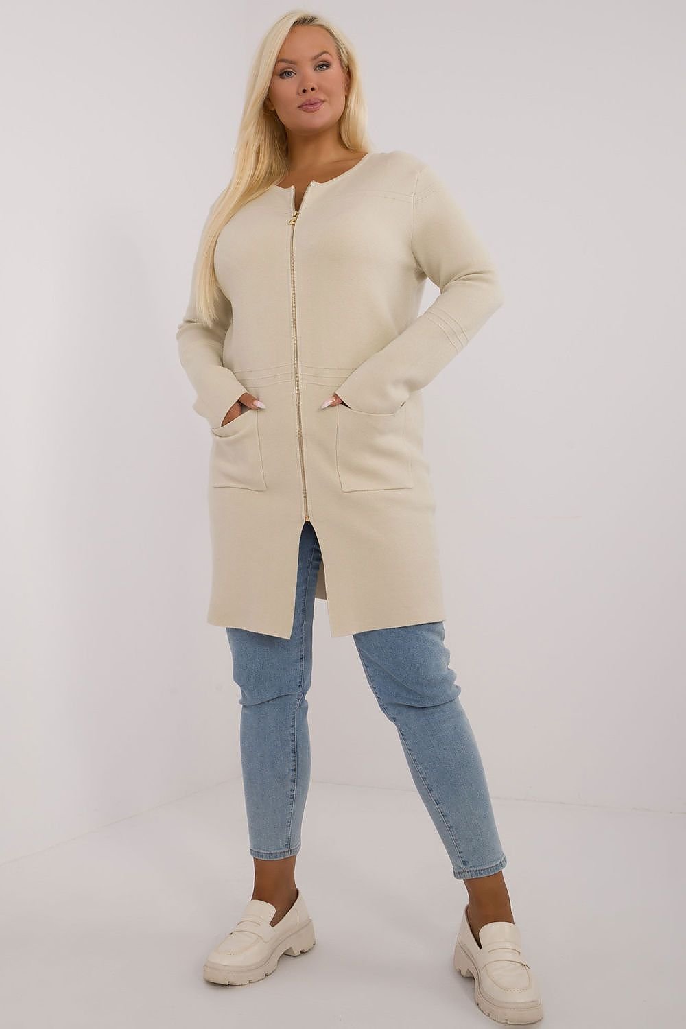 sweater plus size model 201384 Factory Price