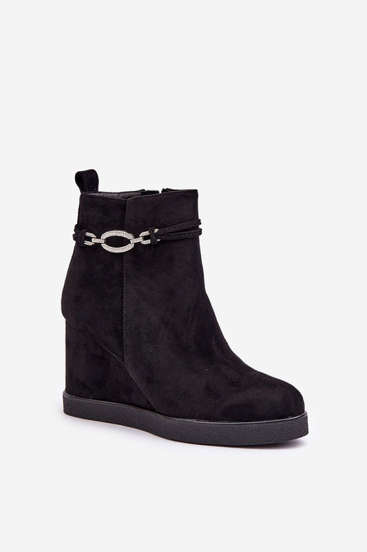 Boots on wedge heel model 204672 Step in style