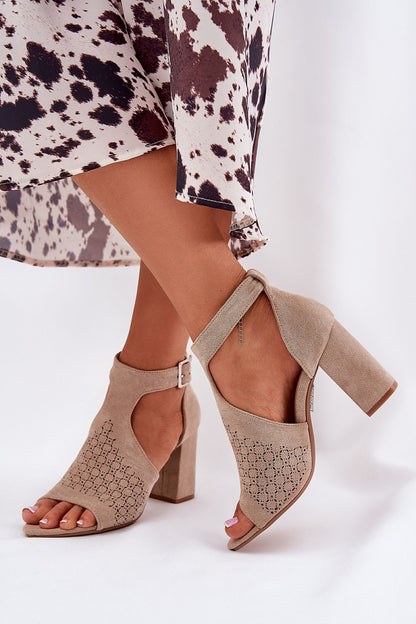  sandalen op hak model 209917 Step in style 