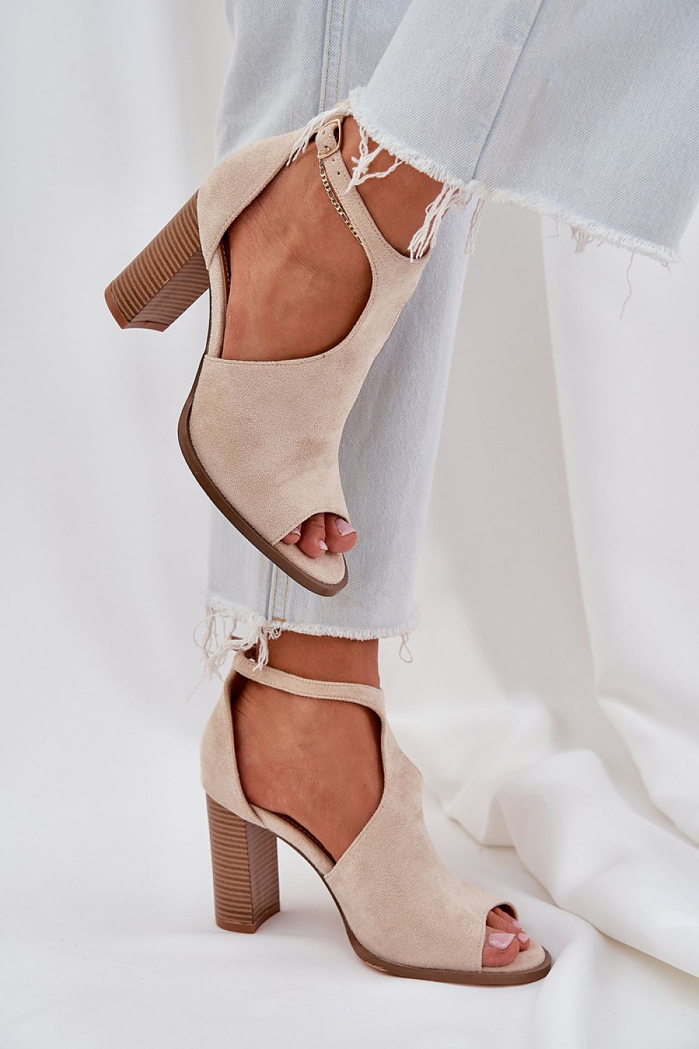  sandalen op hak model 210153 Step in style 