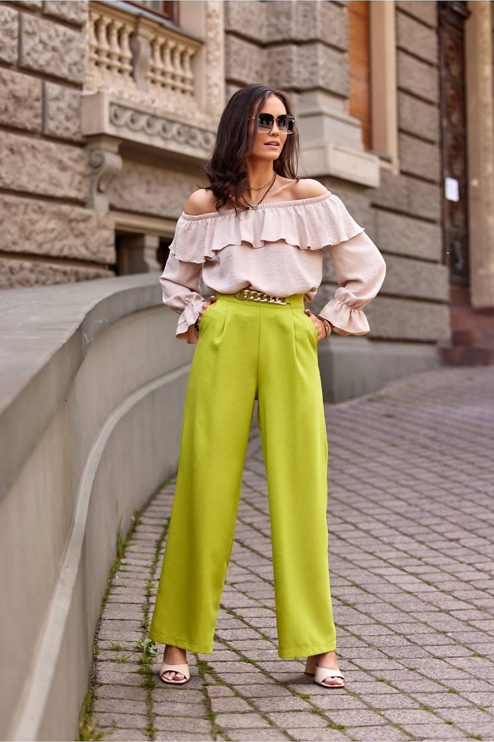 Long trousers model 182637 Roco Fashion