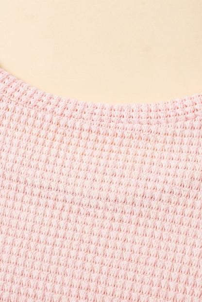 Roze tweedelige kledingset kort - PrizQ